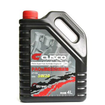 CUSCOドレーツ配合自動車潤滑油PAOsスパッタ合成OILSN級0 W 20-4 L