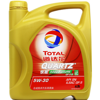Total（TOTAL）快速5000 W 30自動車オーラル潤滑油SN級4 L