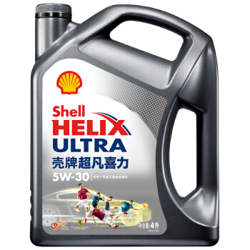 Shell(Shell)非凡ハーネケン合成Oイ灰色シエルHelix Ultra 5 W-30 API SN級4 L自動車用品